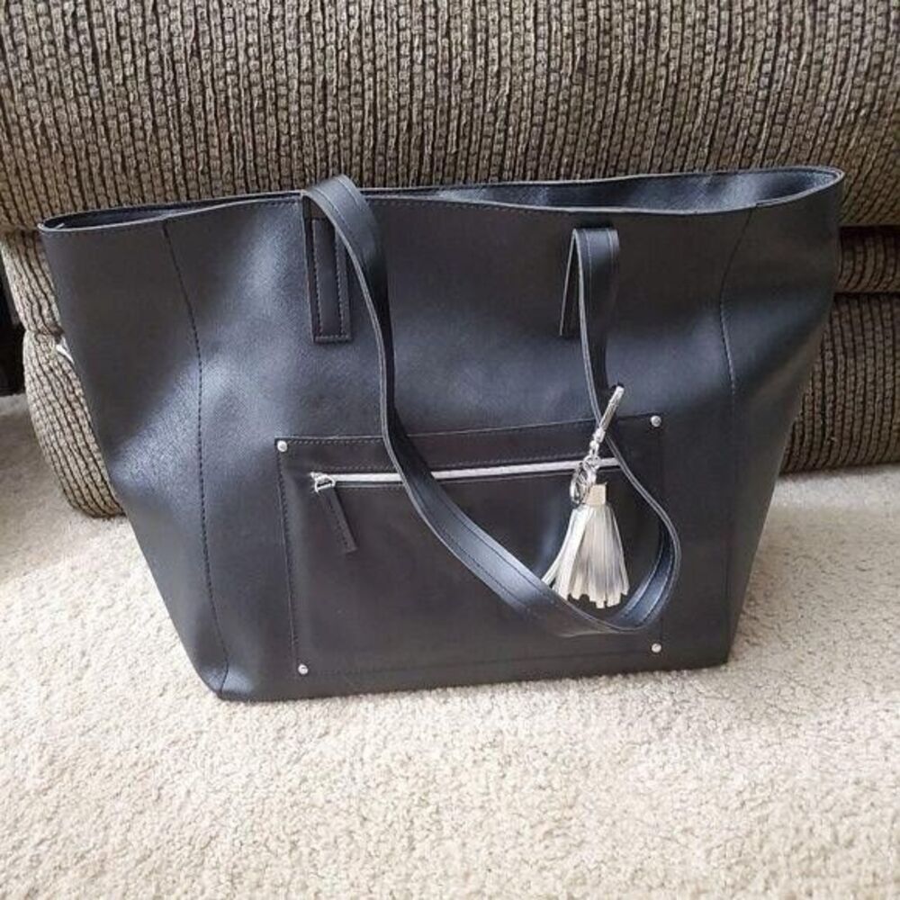 Bath and body works black tote bag